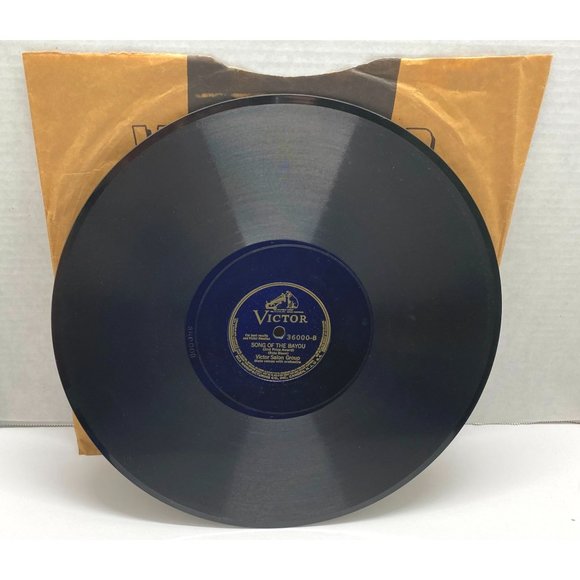 Victor Concert Orch Two American Sketches 12" Record 78RPM 36000 Song the Bayou - Picture 5 of 5